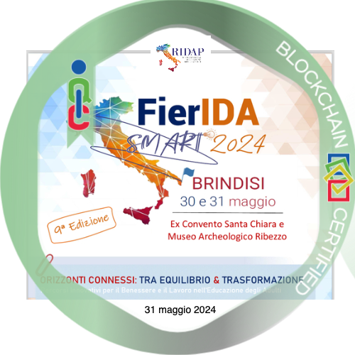 FIERIDA SMART 2024 - Orizzonti connessi: tra equilibrio e trasformazione - 31 maggio 2024